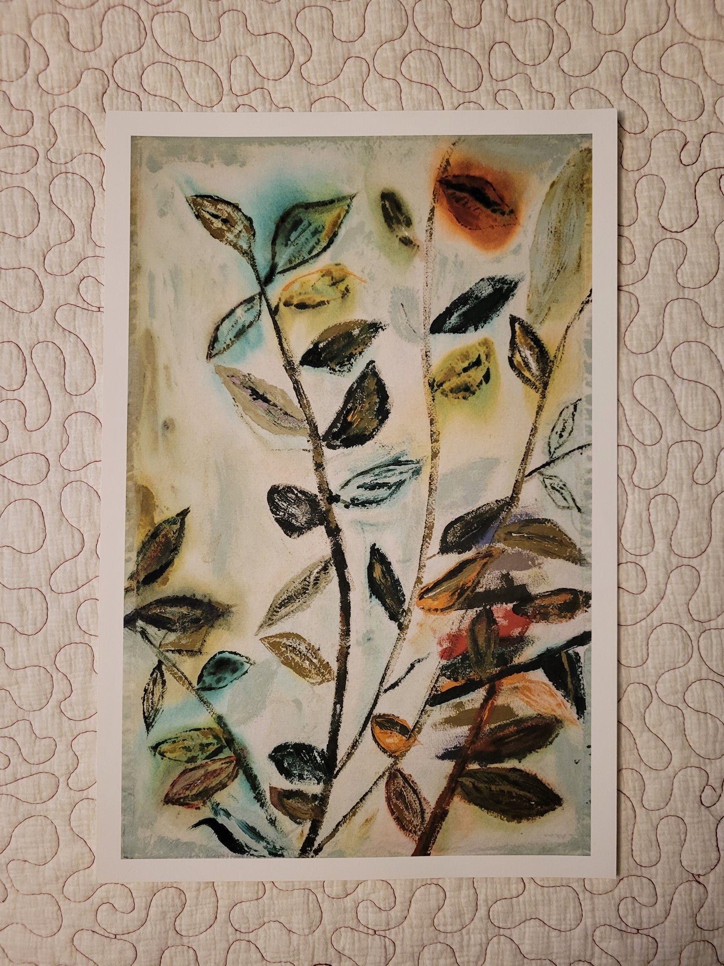 Hand-painted canvas cloth