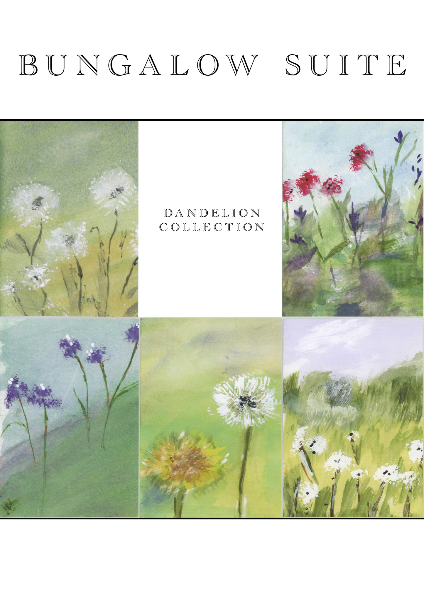 DANDELION COLLECTION CARD SET