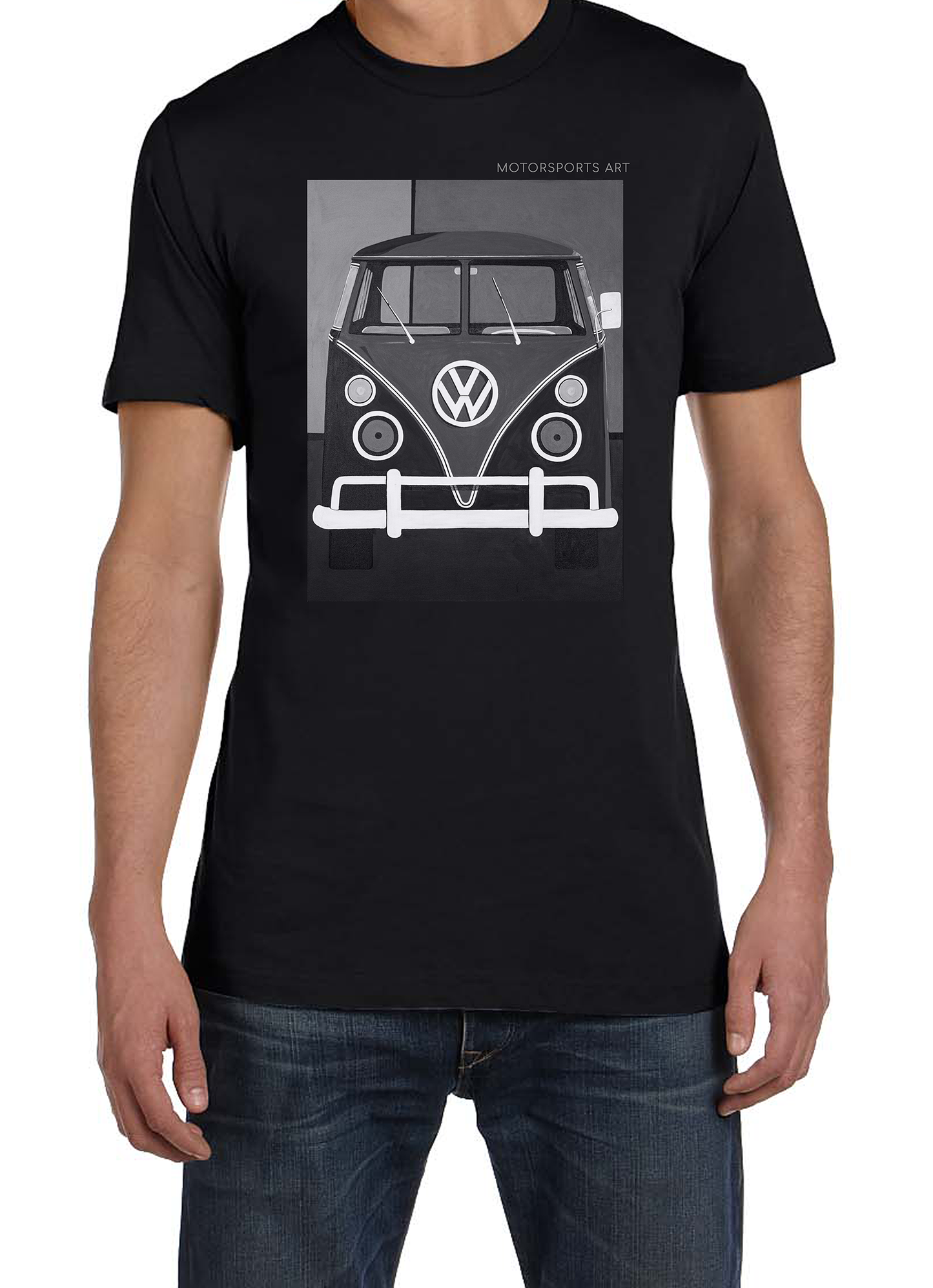 VW Van 'Blue Car Series' T-shirt