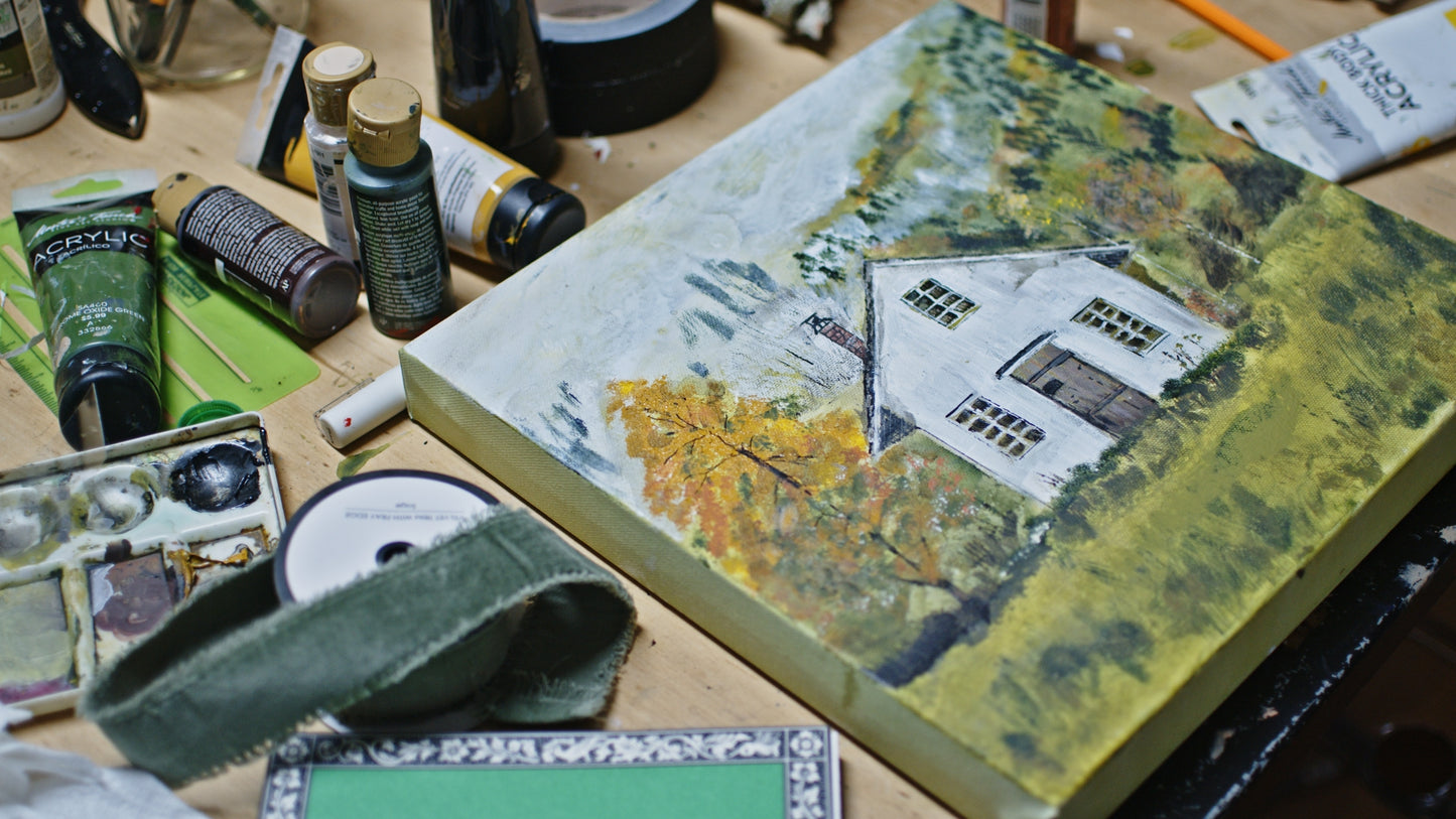 Brixley House Painting