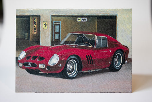 FERRARI 250 GTO 3X5 CARD